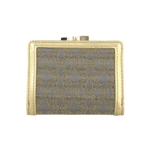 ヴィヴィアンウエストウッド 三つ折り財布 レディース ゴールド Vivienne Westwood 51010018 W00l2 R401 GOLD/GREY