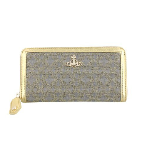 ヴィヴィアンウエストウッド 長財布 レディース ゴールド Vivienne Westwood 51050023 W00I2 R401 GOLD/GREY