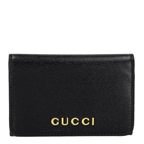 グッチ カードケース 名刺入れ レディース GUCCI スクリプト カードケース ブラック GUCCI 790101 0OP0N 1000 ブラック