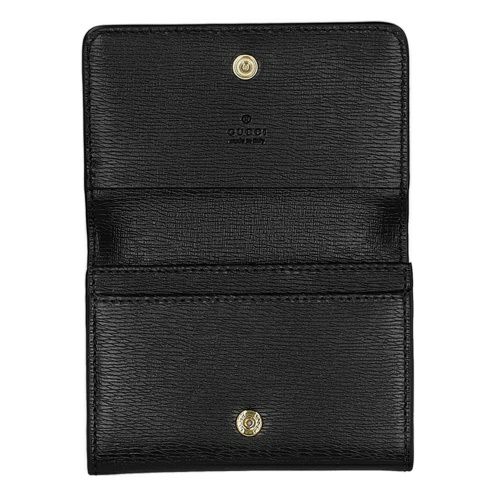 グッチ カードケース 名刺入れ レディース GUCCI スクリプト カードケース ブラック GUCCI 790101 0OP0N 1000 ブラック