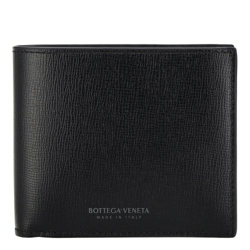 ボッテガヴェネタ 二つ折り財布 メンズ ブラック BOTTEGA VENETA 605721 V48M1 8803