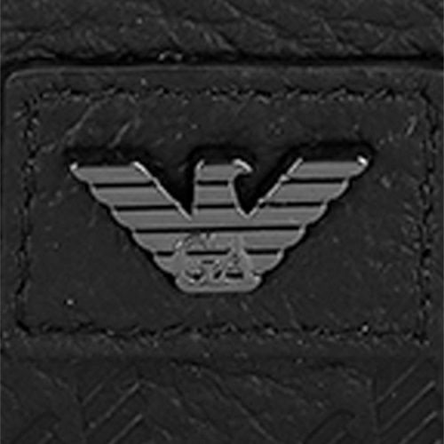 エンポリオアルマーニ 二つ折り財布 メンズ ブラック EMPORIO ARMANI EM001741 AF14774 UC001