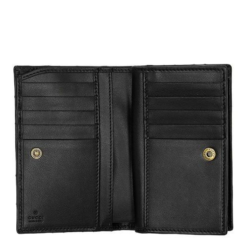 グッチ 二つ折り財布 レディース ダブルG ウォレット ブラック GUCCI 781583 DTDHT 1000