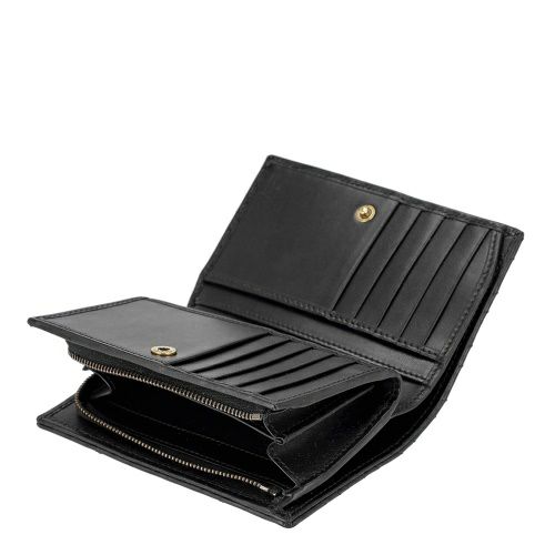 グッチ 二つ折り財布 レディース ダブルG ウォレット ブラック GUCCI  
