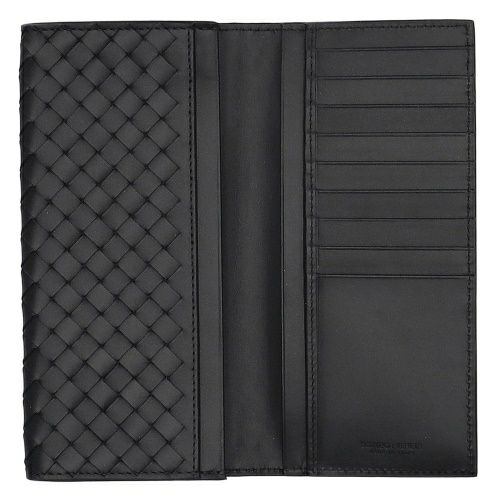 ボッテガヴェネタ 長財布 メンズ イントレチャート ブラック BOTTEGA VENETA 120697 V47W1 1000