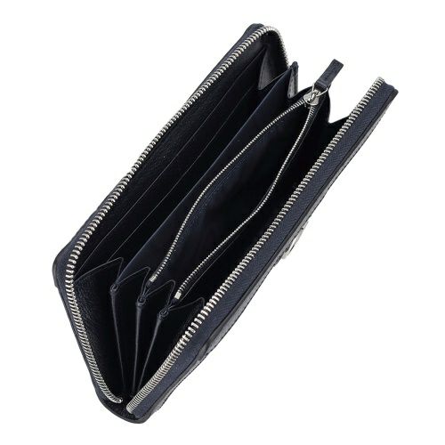 グッチ 長財布 レディース オフィディア ジップアラウンドウォレット ブルー GUCCI 706844 UULBN 4055 ブルー＆ダークブルー