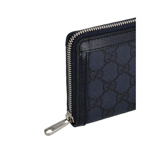 グッチ 長財布 レディース オフィディア ジップアラウンドウォレット ブルー GUCCI 706844 UULBN 4055 ブルー＆ダークブルー