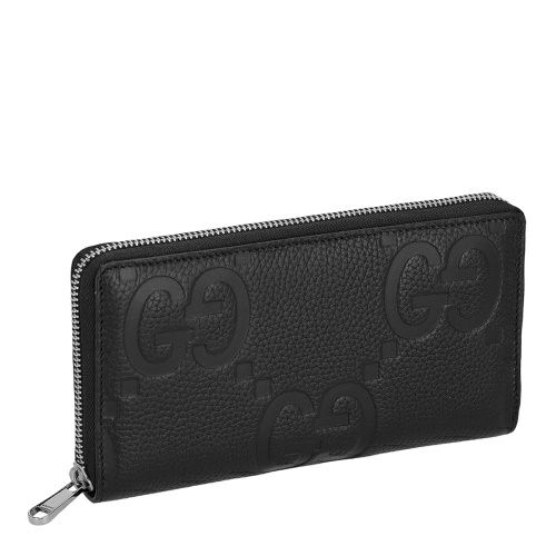 グッチ 長財布 メンズ ジャンボGG ジップアラウンドウォレット ブラック GUCCI 739484 AABY0 1000