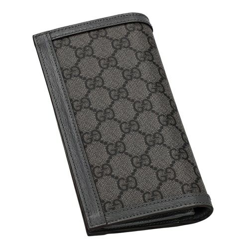 GUCCI グレー レザー 長財布 Amazon | GUCCI財布 グッチ GG柄マイクログッチシマレザー 大