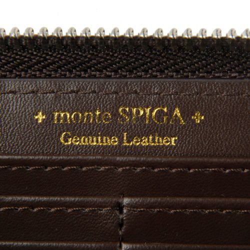 モンテスピガ 長財布 メンズ ブラウン monte SPIGA MOSBHSD001BR BROWN