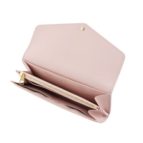 ルイヴィトン 長財布 モノグラムアンプラント ポルトフォイユ・サラ NM ピンク LOUIS VUITTON M14000 ピンク/クオーツ