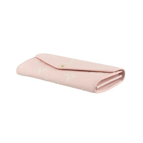 ルイヴィトン 長財布 モノグラムアンプラント ポルトフォイユ・サラ NM ピンク LOUIS VUITTON M14000 ピンク/クオーツ
