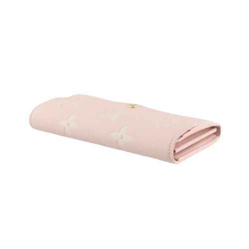ルイヴィトン 長財布 モノグラムアンプラント ポルトフォイユ・サラ NM ピンク LOUIS VUITTON M14000 ピンク/クオーツ