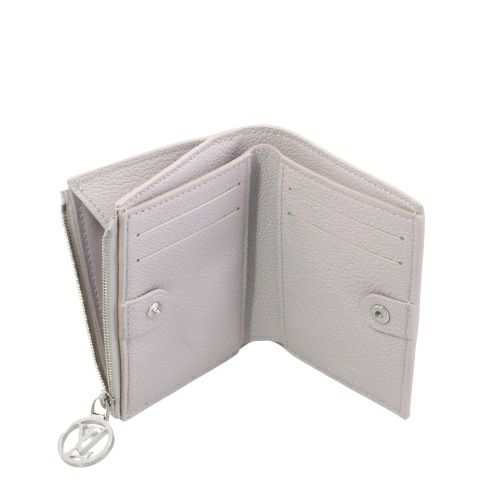 ルイヴィトン 二つ折り財布 モノグラムアンプラント ポルトフォイユ・リサ グレー LOUIS VUITTON M13797 ブリュームグレー/ホワイトクオーツ