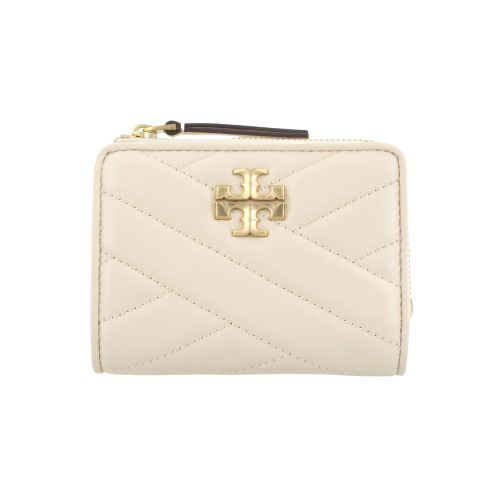 トリーバーチ 二つ折り財布 レディース キラ KIRA CHEVRON BI FOLD WALLET ベージュ TORY BURCH 153121 122 NEW CREAM