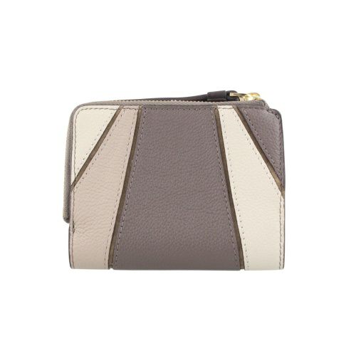 トリーバーチ 二つ折り財布 レディース マックグロー McGraw グレー TORY BURCH 158617 250 WILD MUSHROOM MULTI ワイルドマッシュルームマルティー