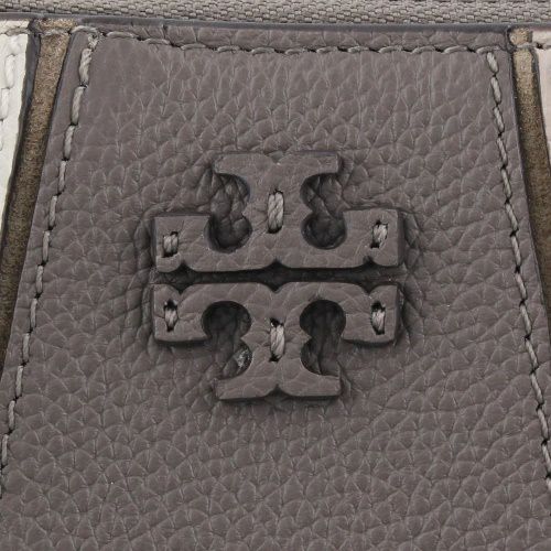 トリーバーチ 二つ折り財布 レディース マックグロー McGraw グレー TORY BURCH 158617 250 WILD MUSHROOM MULTI ワイルドマッシュルームマルティー