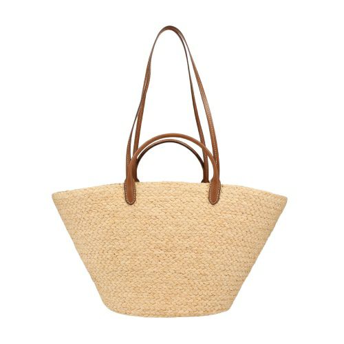 プラダ ショルダーバッグ レディース RAFIA+VITELLO ベージュ PRADA 1BG470 V GOO 2CXQ F0A5T NATURALE+COGNAC