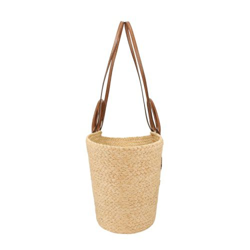 プラダ ショルダーバッグ レディース RAFIA+VITELLO ベージュ PRADA 1BG470 V GOO 2CXQ F0A5T NATURALE+COGNAC