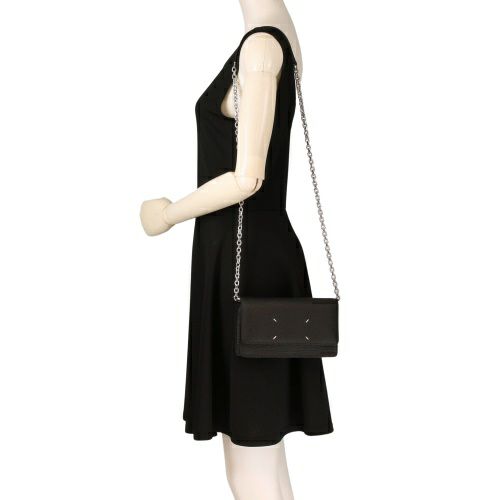 メゾン マルジェラ チェーンウォレット ショルダーバッグ レディース ブラック Maison Margiela SA3UI0008 P4455 T8013
