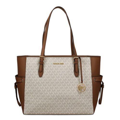 マイケルコース トートバッグ レディース ギリー シグネチャー ラージ ドローストリング トラベル トート ホワイト MICHAEL KORS 35S1G2GT7B VANILLA