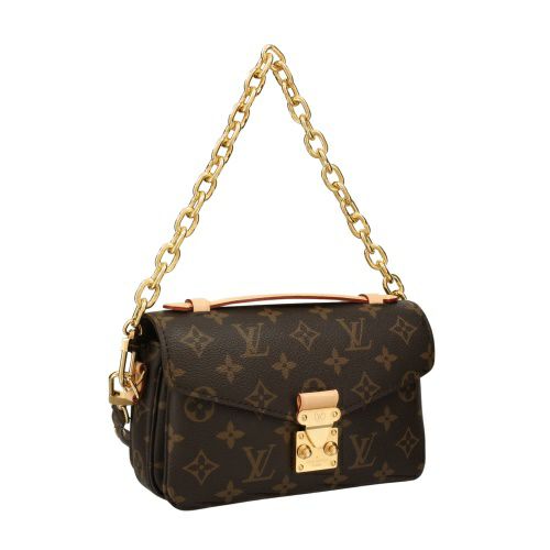 ルイヴィトン ショルダーバッグ レディース モノグラム ポシェット・メティス EW ブラウン LOUIS VUITTON M46279
