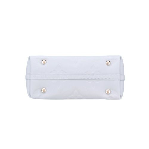 ルイヴィトン ショルダーバッグ レディース モノグラムアンプラント キャリーオール ジップ NM PM ブルー LOUIS VUITTON M46673 ウォッシュド・ブルー