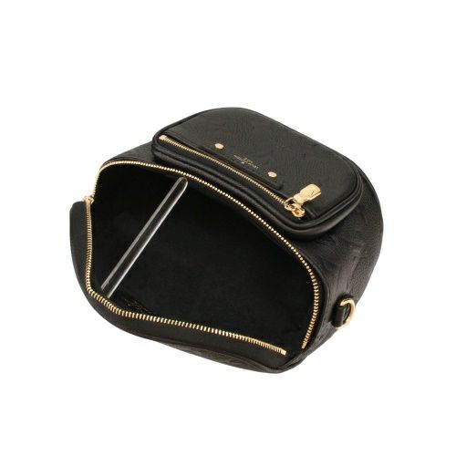 ルイヴィトン ショルダーバッグ レディース モノグラムアンプラント ミニ バムバッグ ブラック LOUIS VUITTON M46917 ノワール