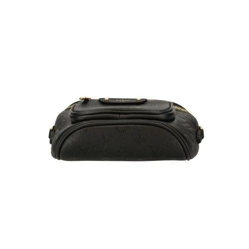 ルイヴィトン ショルダーバッグ レディース モノグラムアンプラント ミニ バムバッグ ブラック LOUIS VUITTON M46917 ノワール
