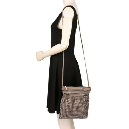 プリニオ ヴィソナ ショルダーバッグ レディース ポシェット クロスボディ ブラウン PLINIO VISONA 23719 TAUPE