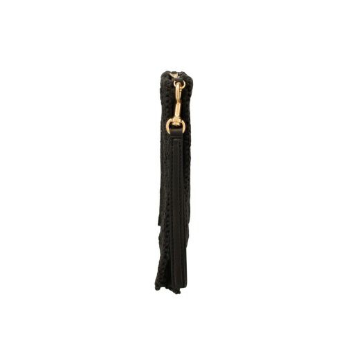 トリーバーチ セカンドバッグ レディース エラ クロシェ ポーチ クラッチバッグ ブラック TORY BURCH 155038 001