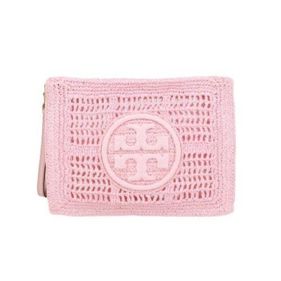 【美品】トリバーチ　Tory Burch　クラッチバッグ　ピンク Tory Burch - トリーバーチ Tory Burch バッグ レディース