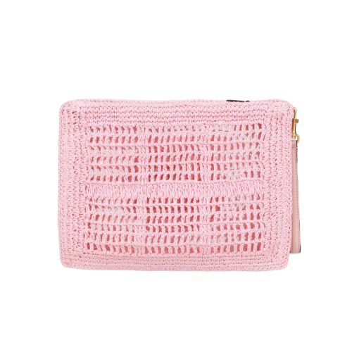 トリーバーチ セカンドバッグ レディース エラ クロシェ ポーチ クラッチバッグ ピンク TORY BURCH 15503 650