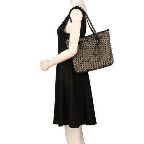 プリニオ ヴィソナ トートバッグ レディース ブラック PLINIO VISONA 24936 NERO