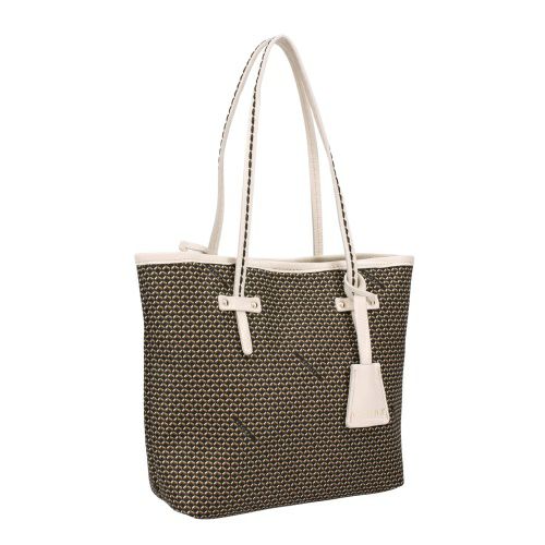 プリニオ ヴィソナ トートバッグ レディース ブラック PLINIO VISONA 24936 NERO/LATTE