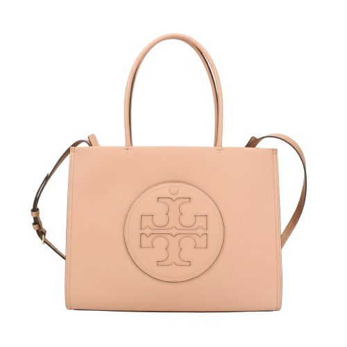 美品Tory Burch ロビンソンサッチェル ホワイト レザーメッシュバック 