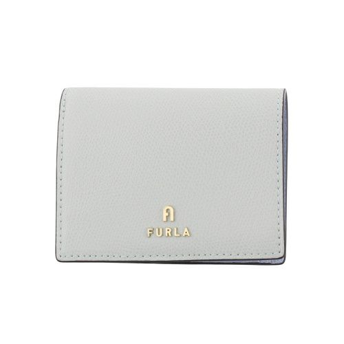 フルラ 二つ折り財布 レディース カメリア レザー スモール コンパクト バイフォールド コイン ポケット ウォレット グレー FURLA WP00304 ARE000 3788S RUGIADA+NUVOLA int.