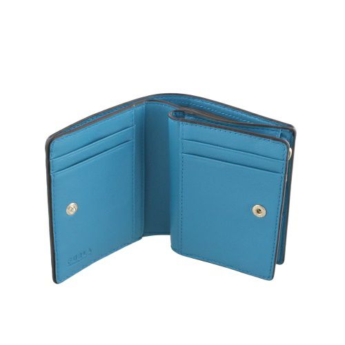 フルラ 二つ折り財布 レディース カメリア ブルー FURLA WP00307 HSF000 TR400 TURCHESE a