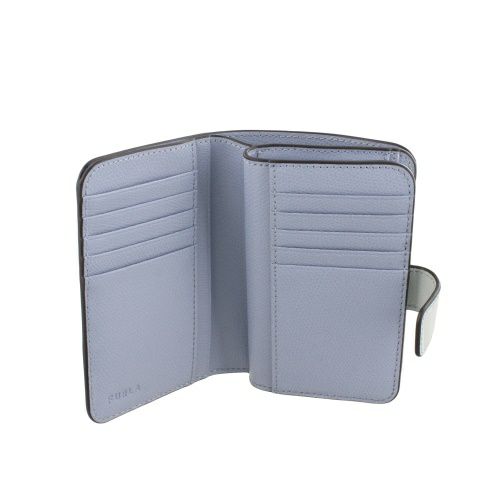 フルラ 二つ折り財布 レディース カメリア グリーン FURLA WP00314 ARE000 3788S RUGIADA+NUVOLA int.