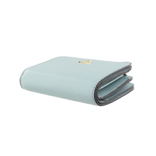 フルラ 二つ折り財布 レディース カメリア レザー スモール コンパクト ウォレット ブルー FURLA WP00315 ARE000 AQ000 ACQUAMARINA