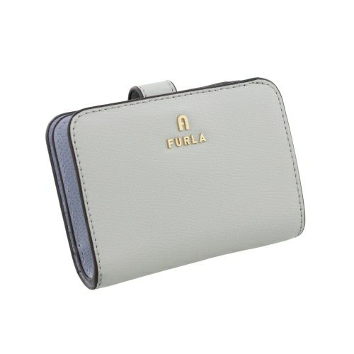フルラ 二つ折り財布 レディース カメリア レザー スモール コンパクト ウォレット グリーン FURLA WP00315 ARE000 3788S RUGIADA+NUVOLA int.