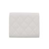 シャネル 三つ折り財布 レディース ココマーク ホワイト CHANEL AP4250 B18212 10601