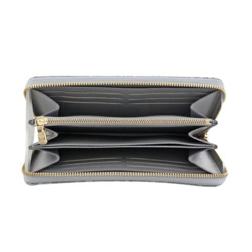 ルイヴィトン 長財布 レディース モノグラム ジッピー・ウォレット グレー LOUIS VUITTON M13214 ウォッシュドグレー