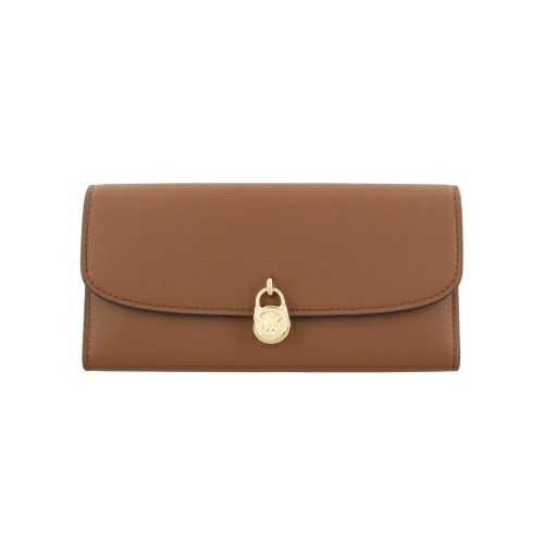 マイケルコース 長財布 レディース ハミルトン レザー ラージ フラップ コンチネンタル ウォレット ブラウン MICHAEL KORS 35S5GHME9L LUGGAGE