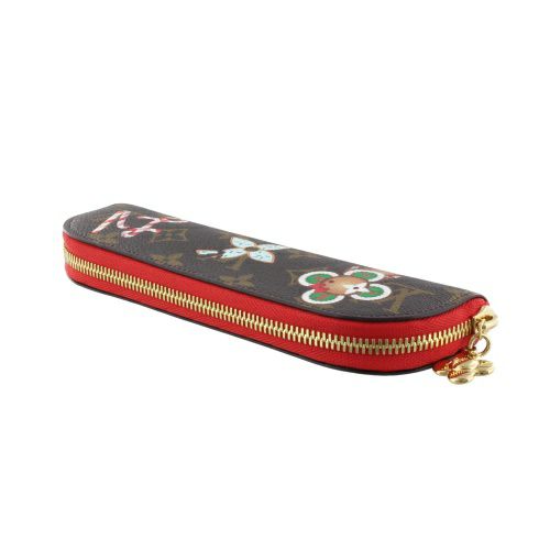 ルイヴィトン ペンケース レディース モノグラム ペンシルポーチ・シャーロット ブラウン LOUIS VUITTON GI1162