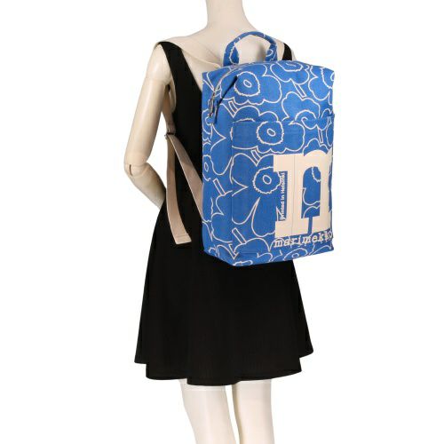マリメッコ リュックサック バックパック レディース MONO BACKPACK PIIRTO UNIKKO ブルー marimekko 094148 580 Blue/Off White