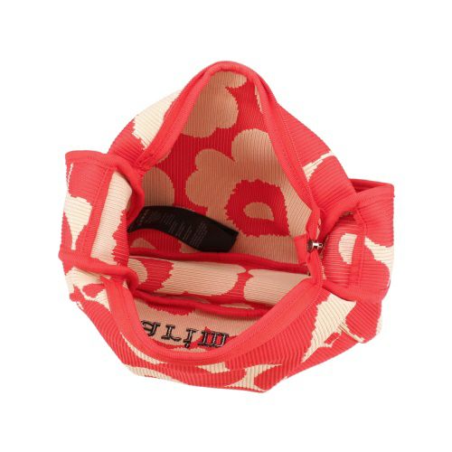 マリメッコ ハンドバッグ レディース KNITTED SHOULDERBAG UNIKKO ピンク marimekko 094141 380 PINK/BEIGE