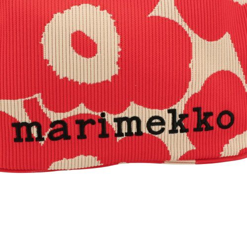 マリメッコ ハンドバッグ レディース KNITTED SHOULDERBAG UNIKKO ピンク marimekko 094141 380 PINK/BEIGE