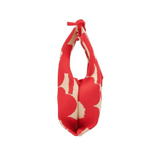 マリメッコ ハンドバッグ レディース KNITTED MINI TOTE UNIKKO ピンク marimekko 094145 380 PINK/BEIGE