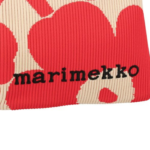 マリメッコ ハンドバッグ レディース KNITTED MINI TOTE UNIKKO ピンク marimekko 094145 380 PINK/BEIGE